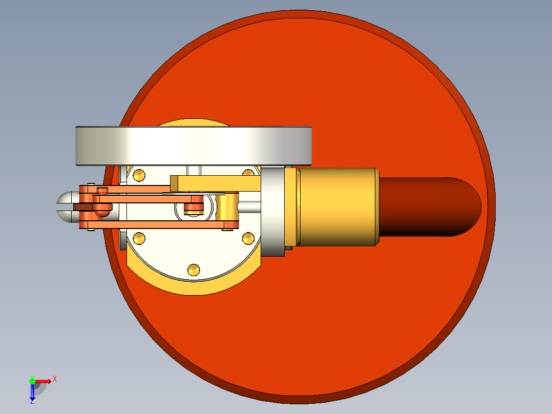 发动机 (124)俯视图