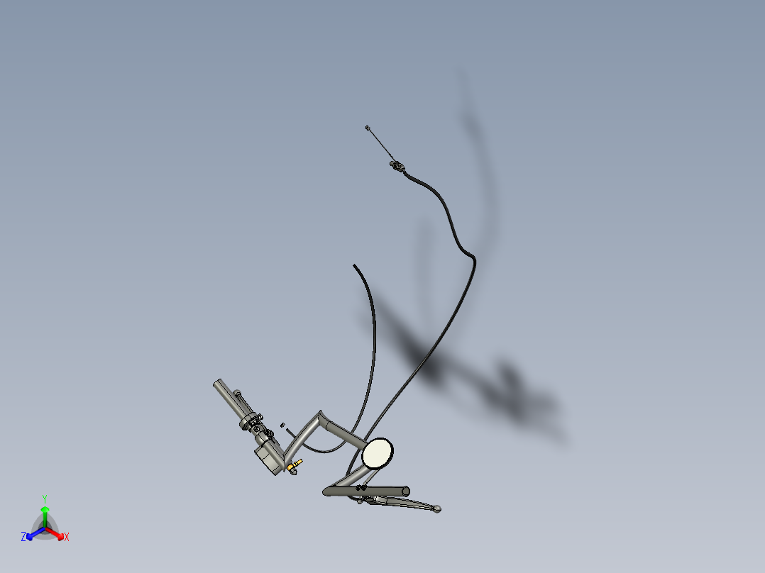 777<span style='color: red'>摩托车</span>漂亮PROE设计