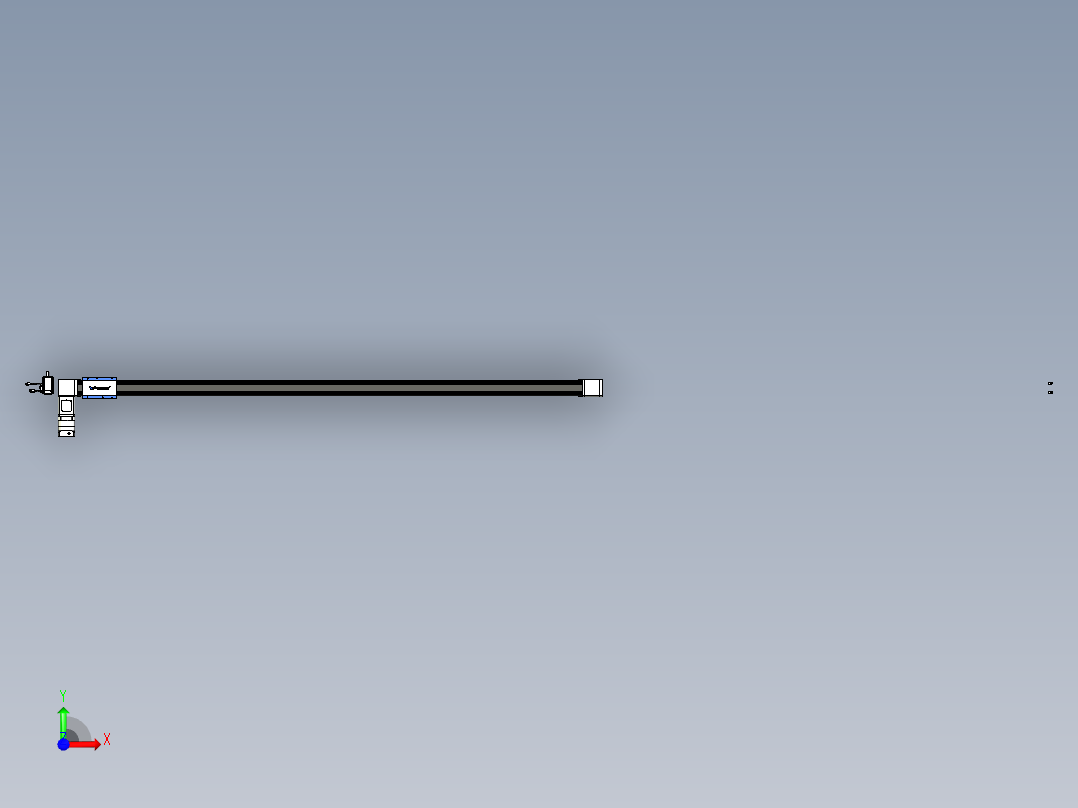 威洛博LB.GB同步带传动--欧规系列GB8-L192-S2450-BL-P75-K前视图