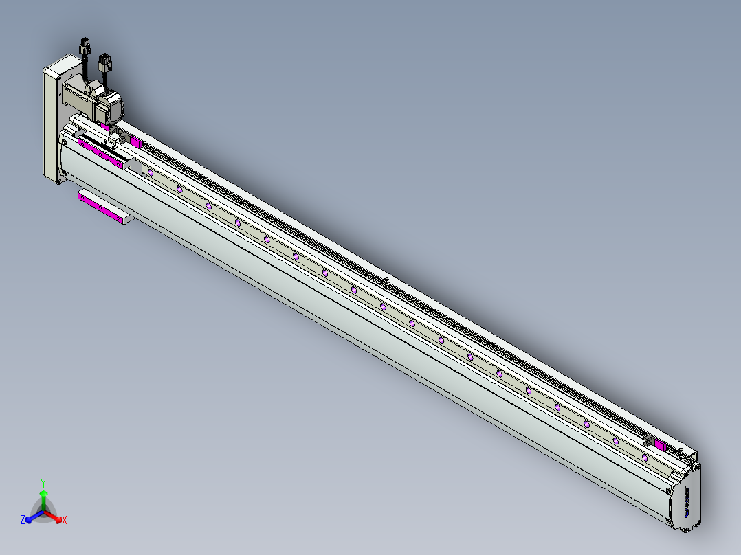 威洛博QF12-Lxx-S1080-BR-ZP10-C3正等轴测图