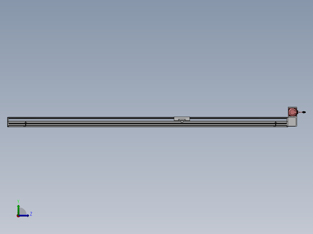 精密模组MT170-L125-2400-RU-M75-C4左视图