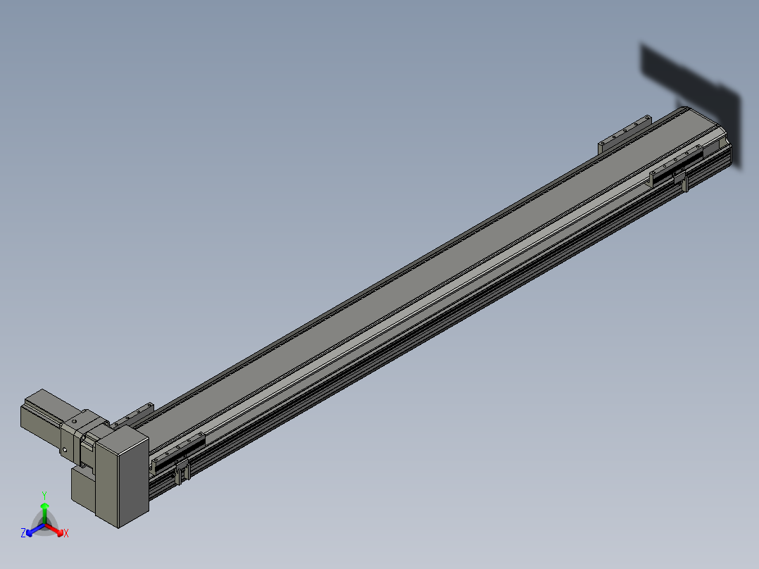 直线模组LHB17-L40-S1500-RU设计图纸