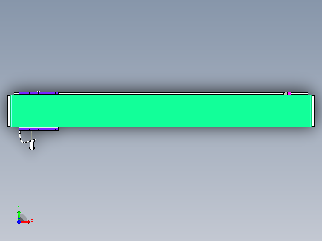 威洛博VL系列直线电机模组-VL17E3-S1300_20191223_120458前视图
