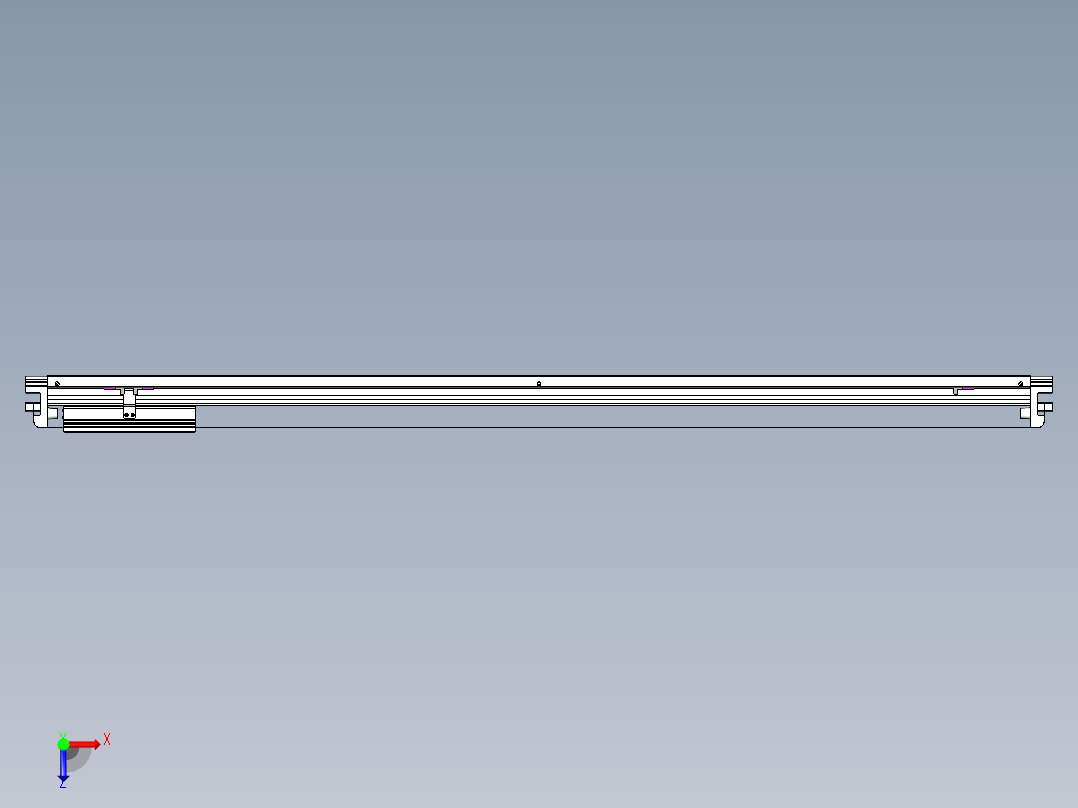 威洛博VL系列直线电机模组-VL17E3-S1300_20191223_120458俯视图