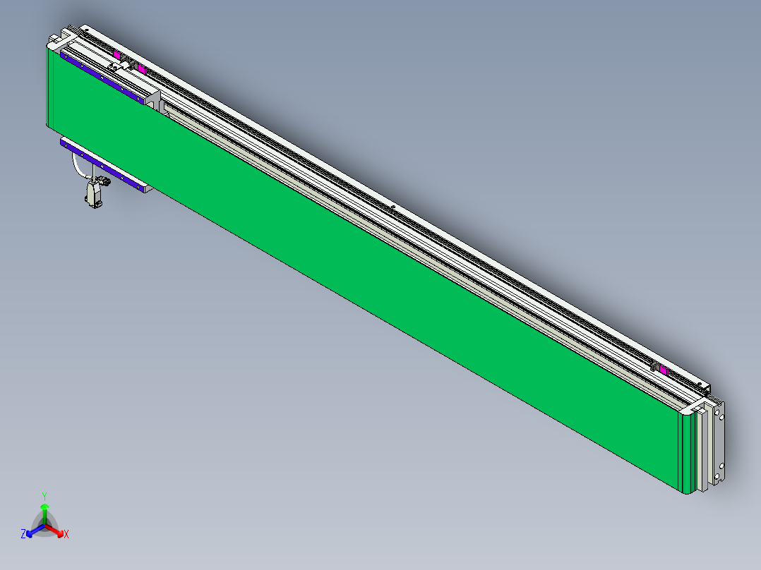威洛博VL系列直线电机模组-VL17E3-S1300_20191223_120458正等轴测图