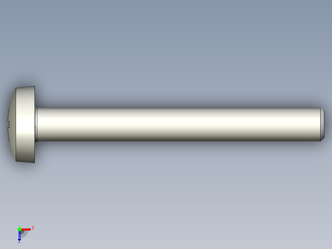 Cross_recessed_head-M3.5-30-15-2.8-8-3.5.stp螺钉-俯视图