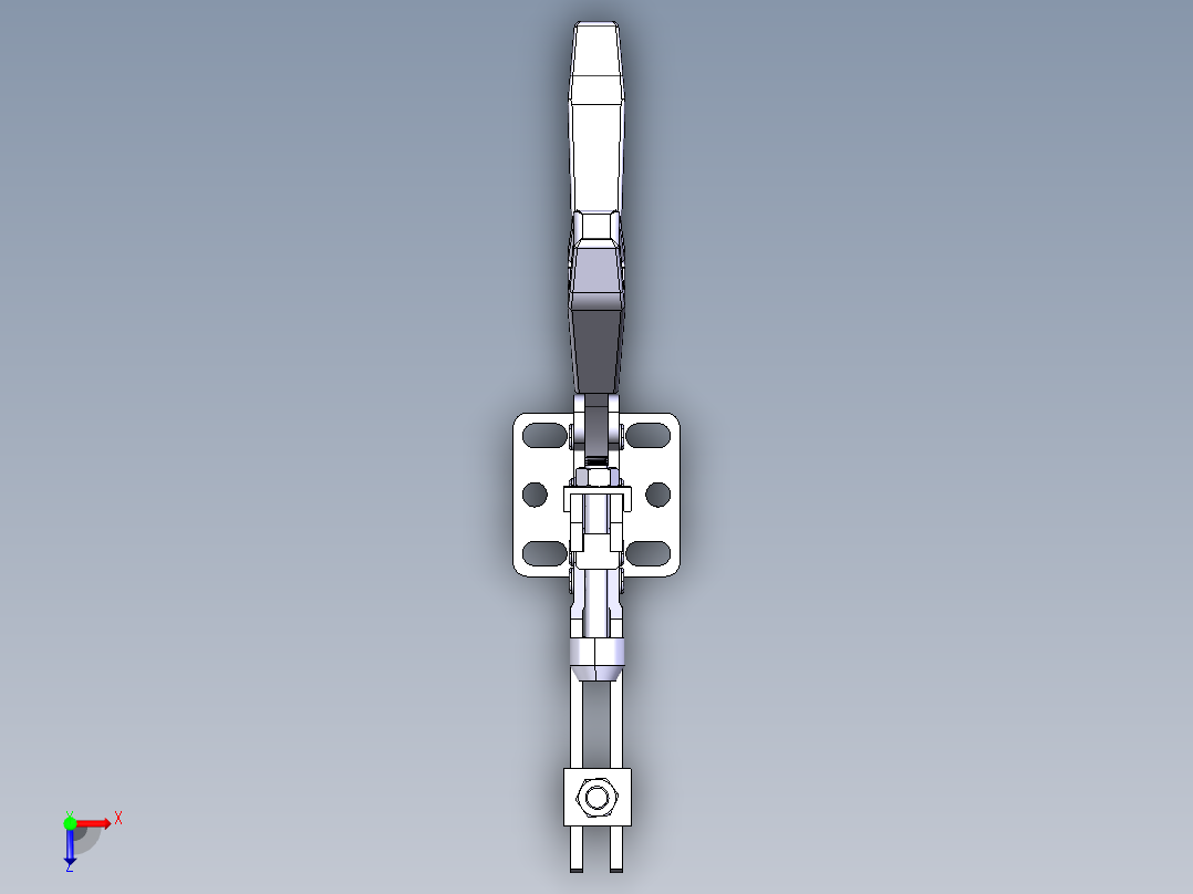 德克斯TUNKERS气缸数模T2-37U俯视图