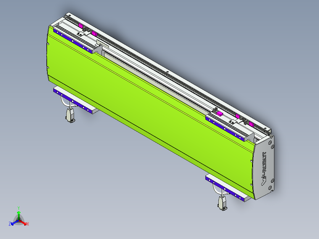 威洛博VL系列3d模型模组2VL22H2Y-S500