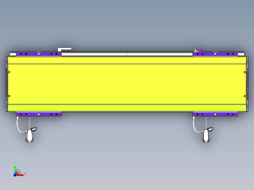 威洛博VL系列3d模型模组2VL22H2Y-S500前视图