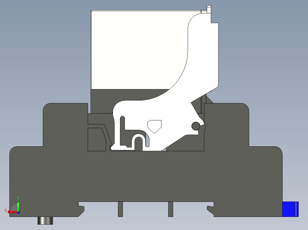 RJ2S-CL-D24T和SJ2S-05B和泉继电器含座后视图