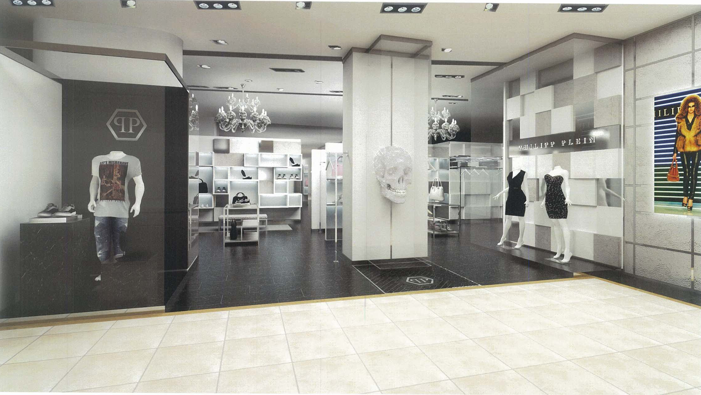 澳门新八佰伴德国潮牌PHILIPP PLEIN专卖店