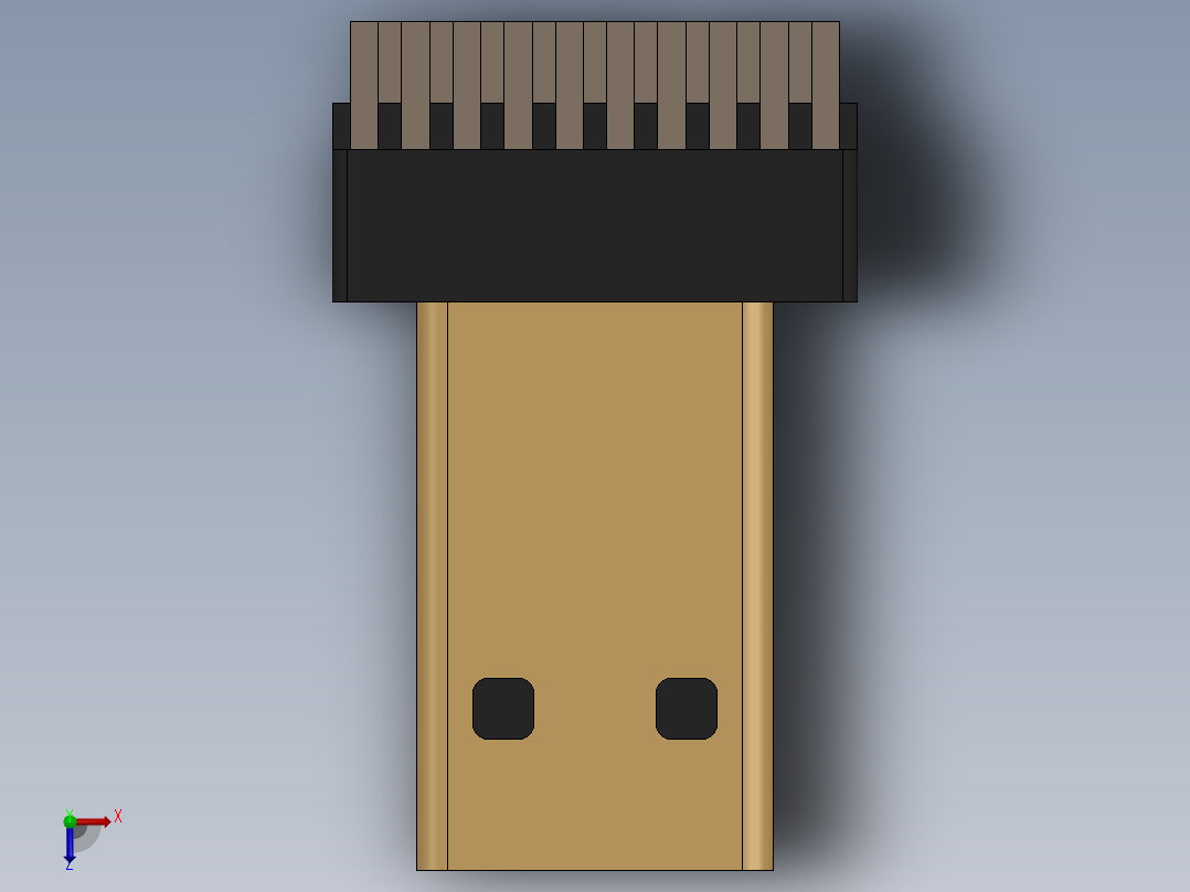 电脑数码接头 (14)俯视图