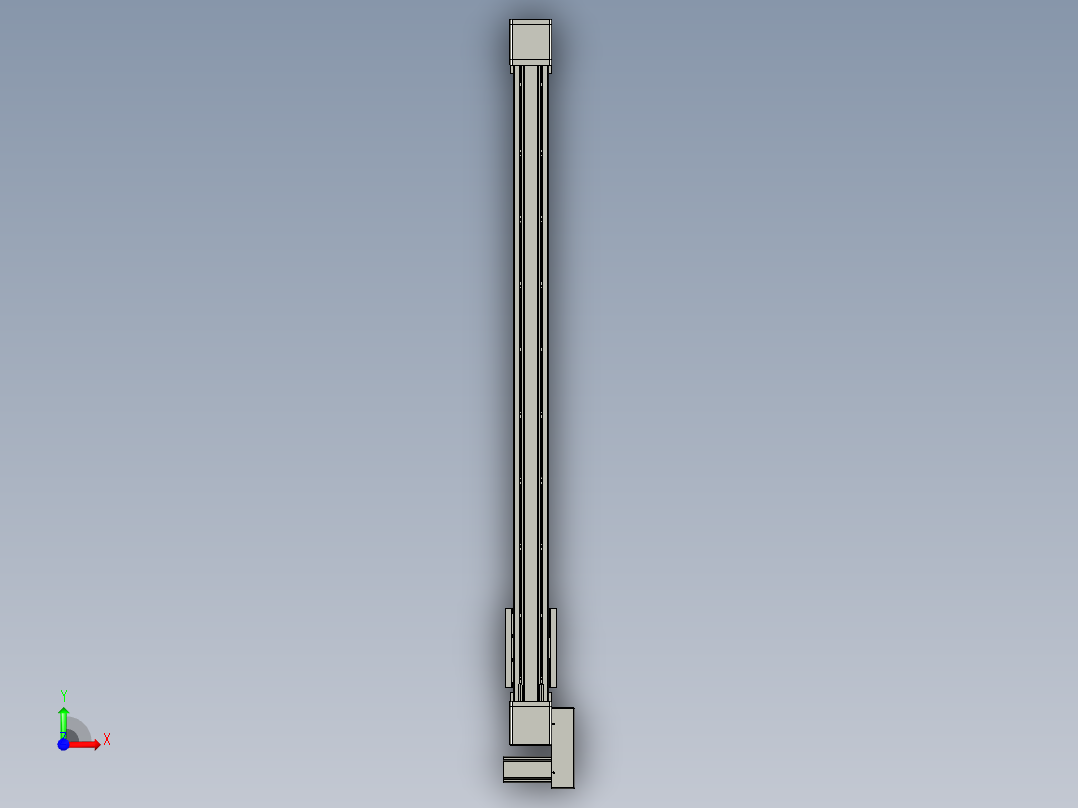 欧规系列-GB8-L96-S1200-BR-P40-MS3前视图