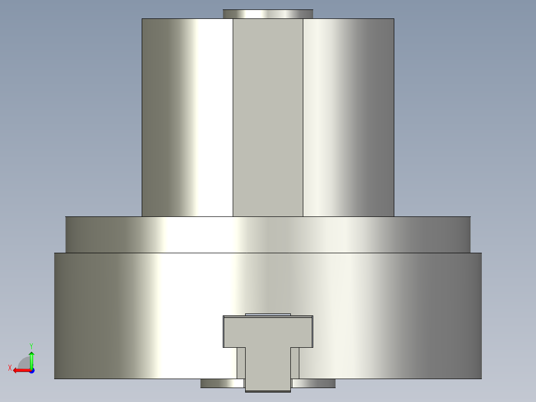 普通气爪PH02-40A后视图