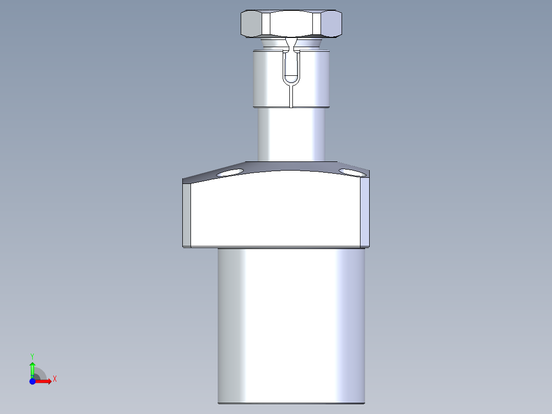 KOSMEKLHA0480-SR多系列多零件图纸模型前视图