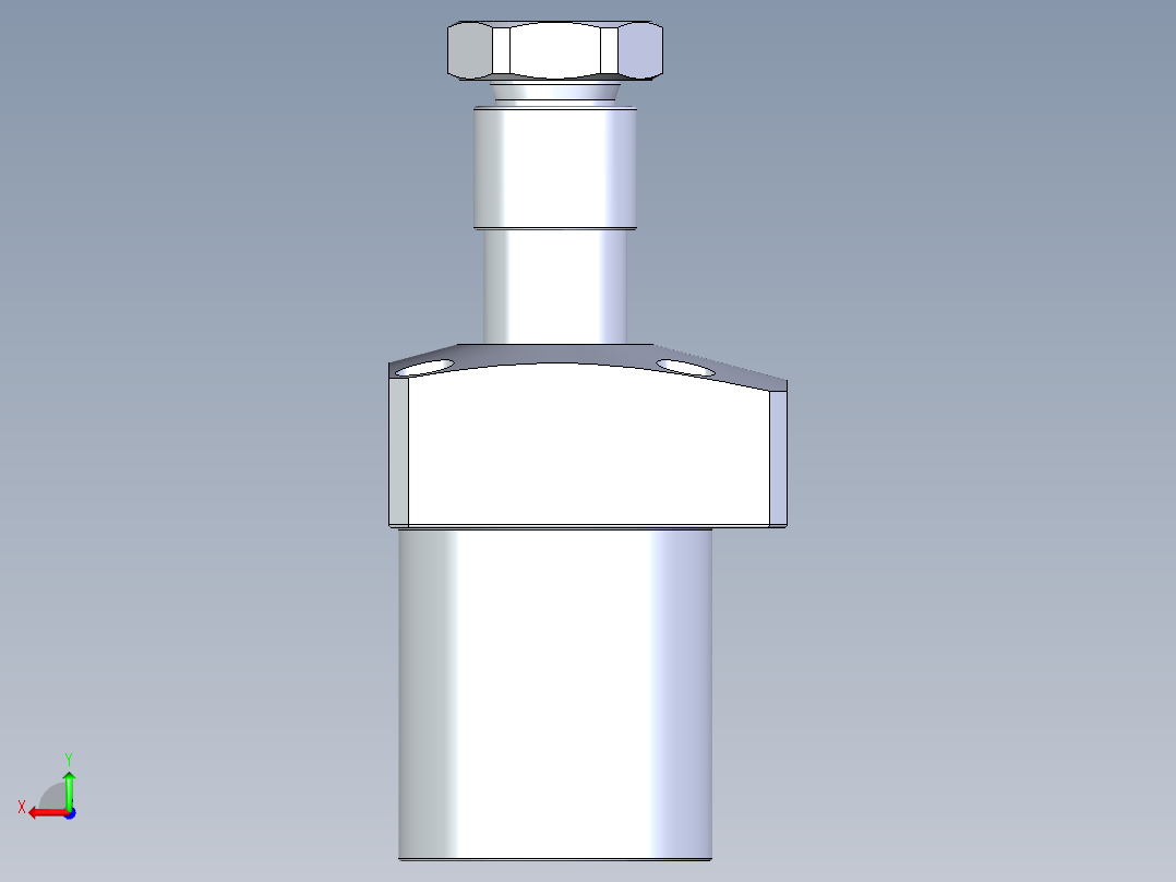 KOSMEKLHA0480-SR多系列多零件图纸模型后视图