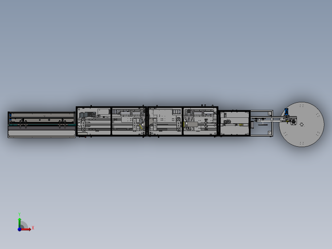 密封条自动锯切设备sw18前视图