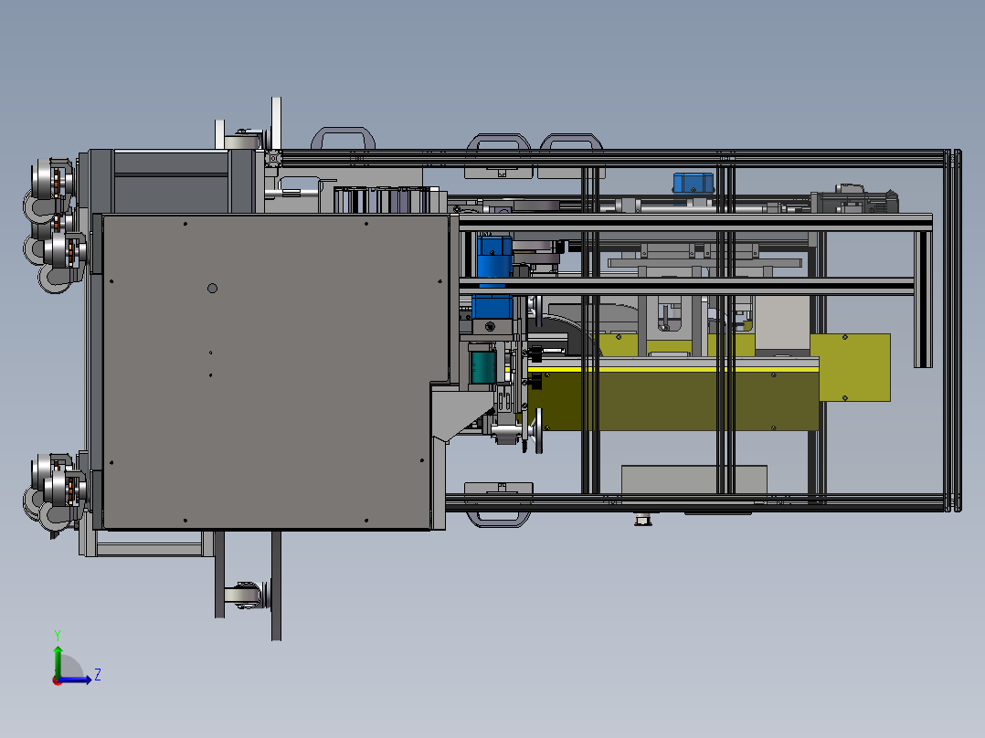 密封条自动锯切设备sw18左视图