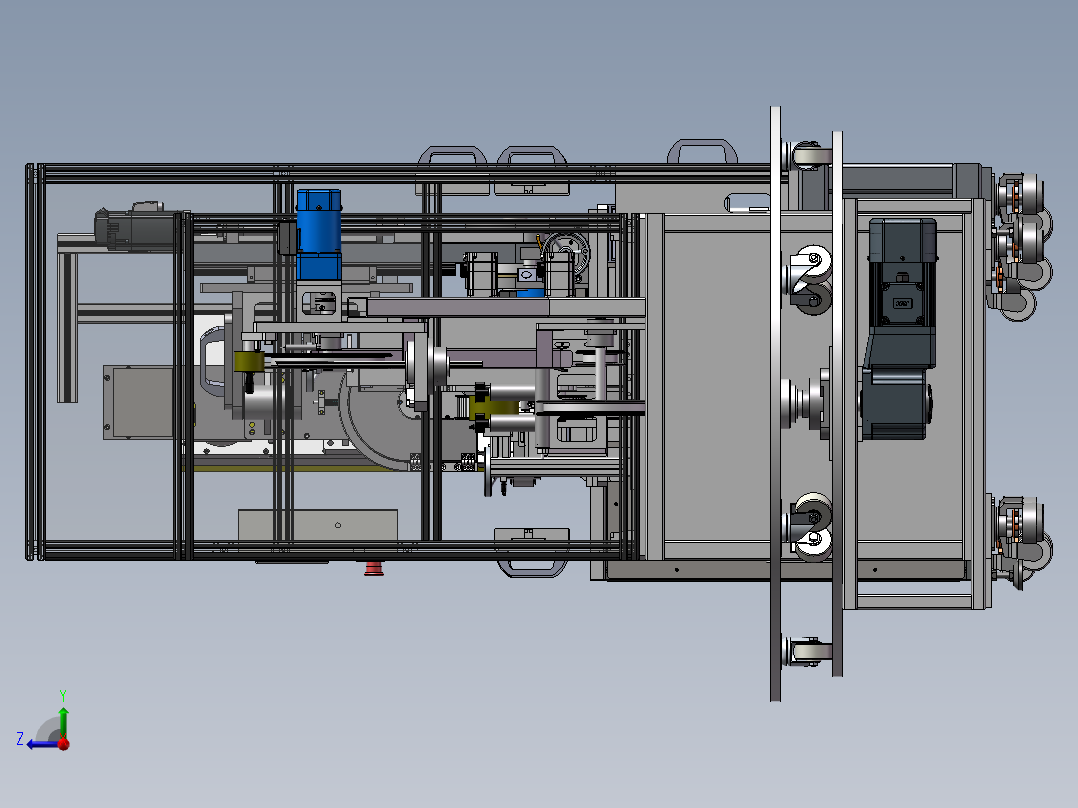 密封条自动锯切设备sw18右视图