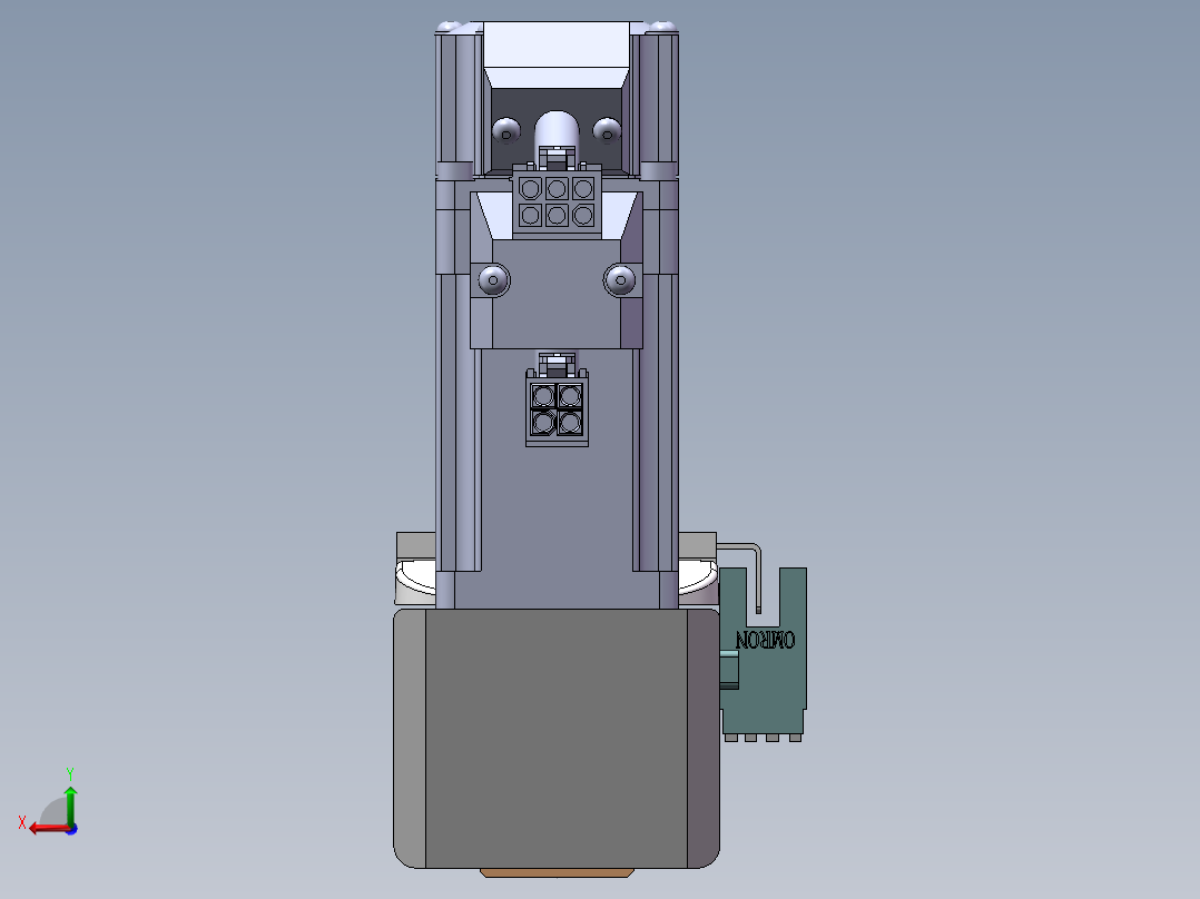 MTB同步带半封闭MTB5-40-BW-P100W后视图