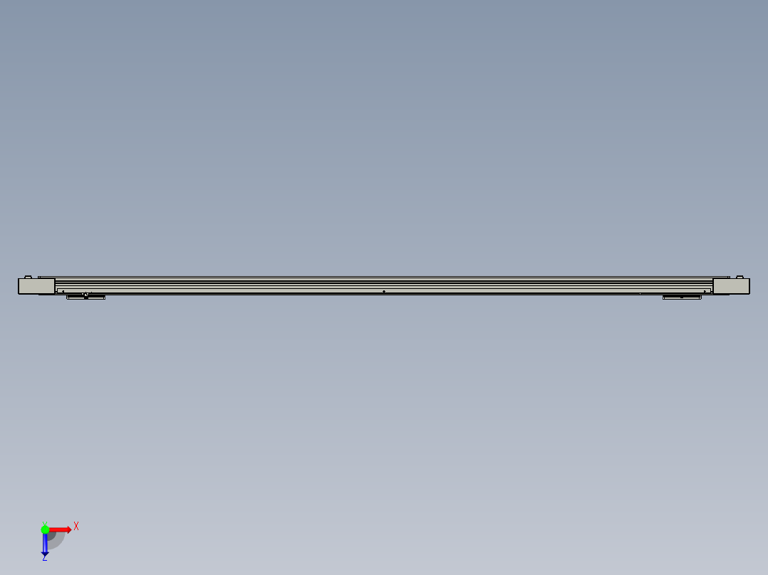 威洛博双电机滑台-VBC14S2-L50-S2300-BLR-P40-C6俯视图