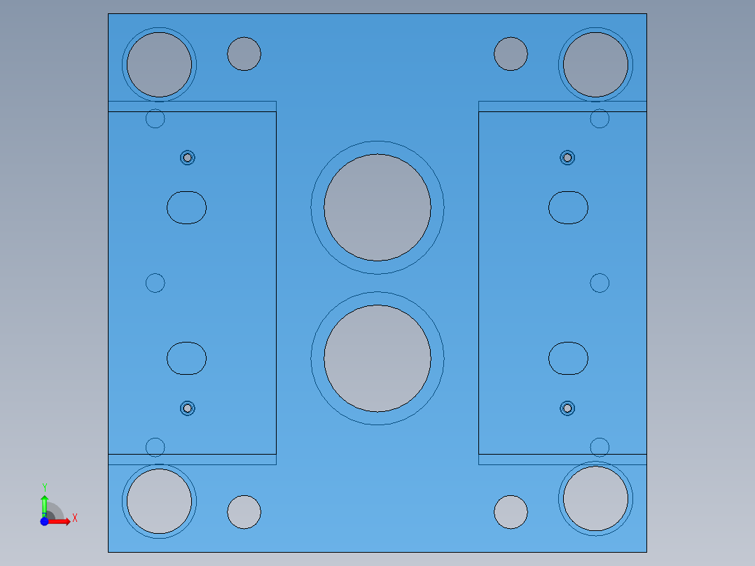 杯子注塑模具设计含三维二维说明书前视图