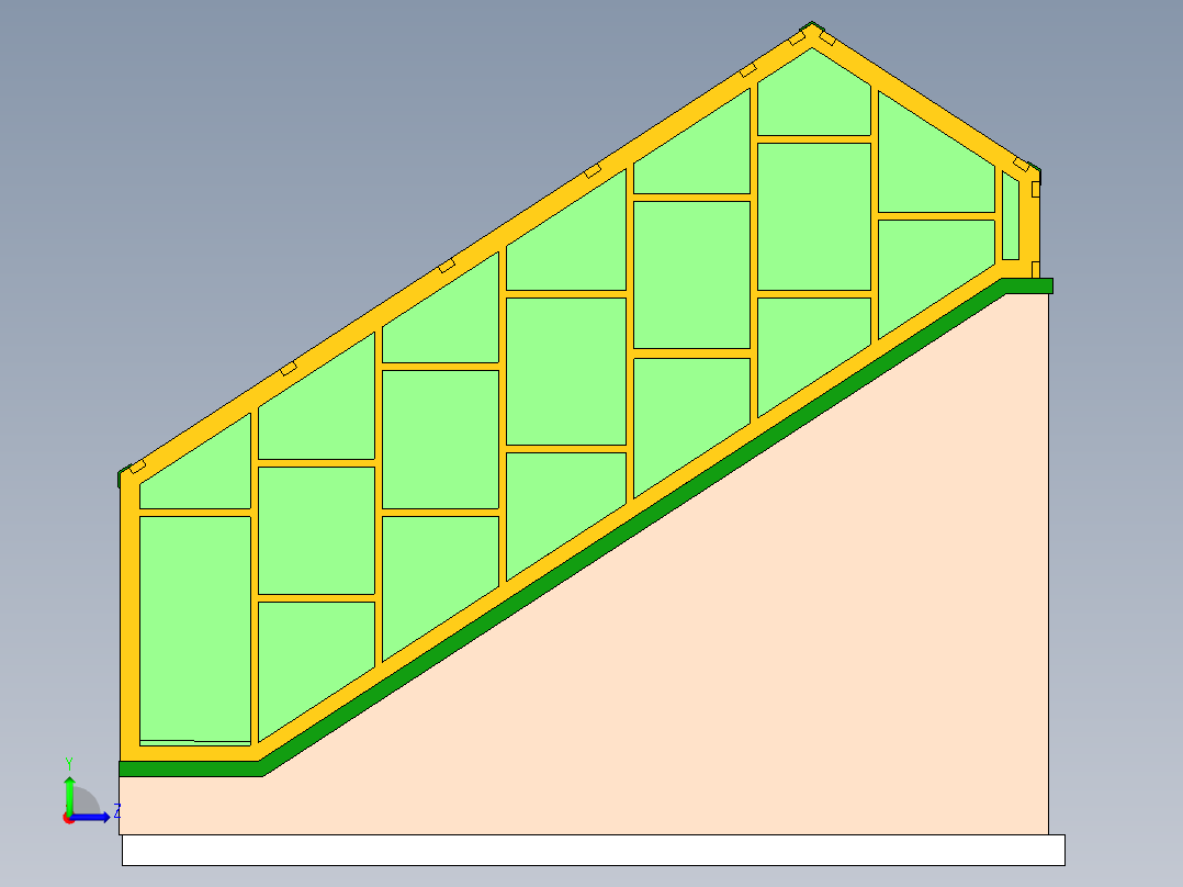 仙人掌房子左视图