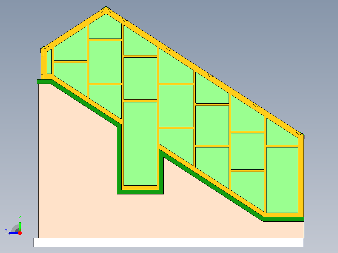 仙人掌房子右视图