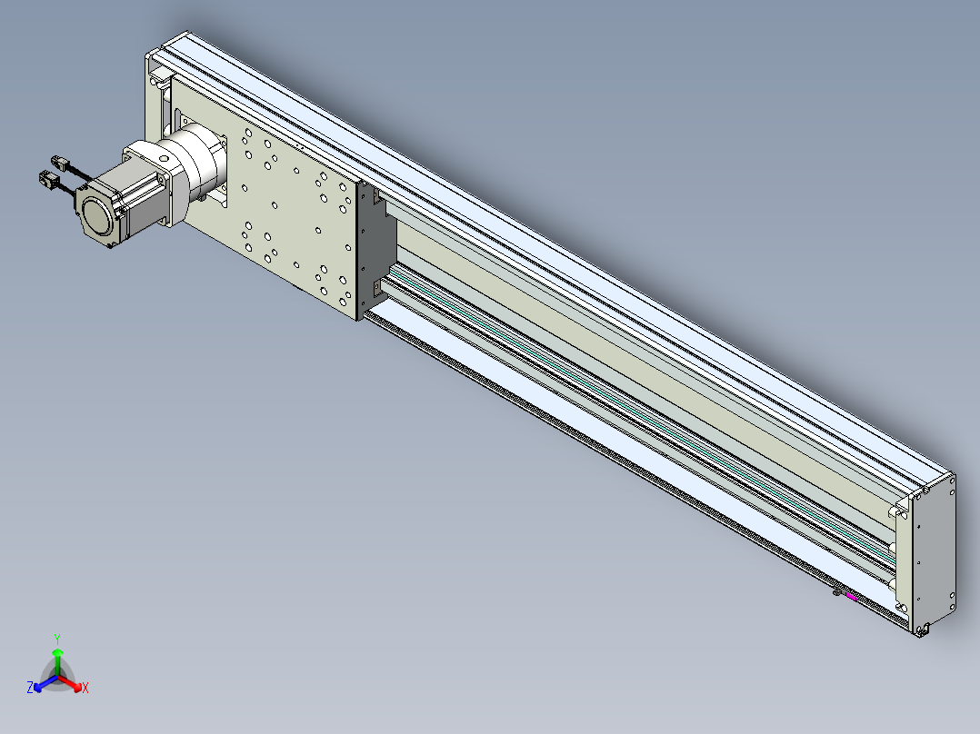 威洛博VG 系列模组VG22-L50π-S950-BC-ZP75B-C3-K正等轴测图