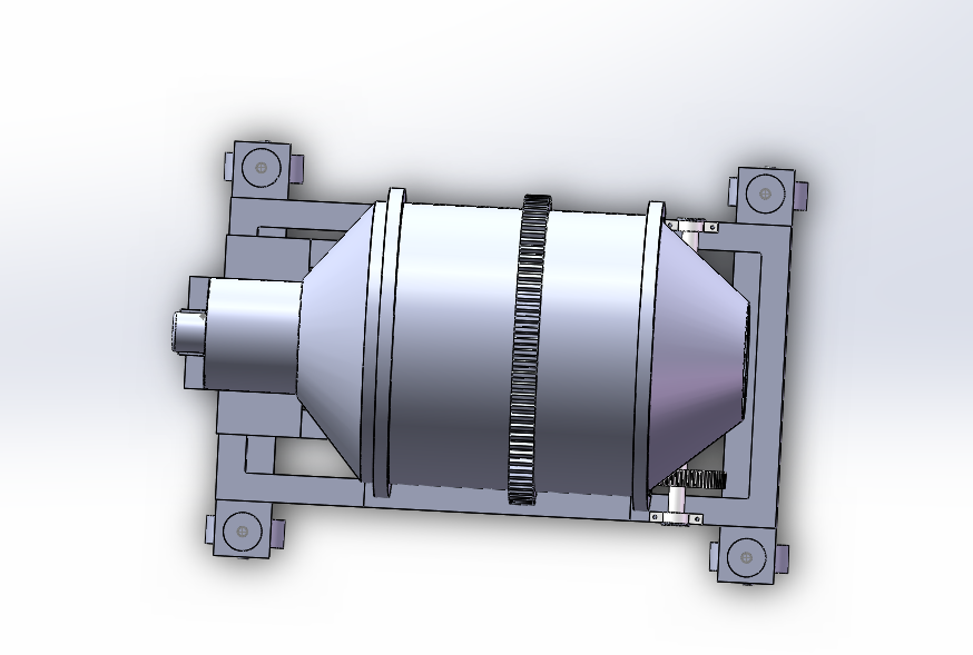 滚筒干燥机-三维