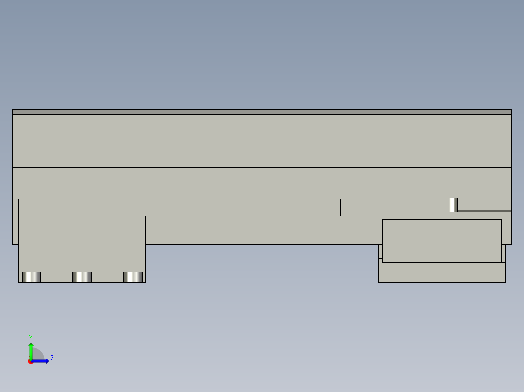 普通气爪ph22-30左视图