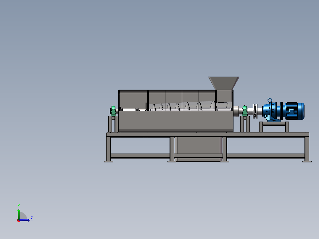 餐厨垃圾螺旋压榨脱水脱水机