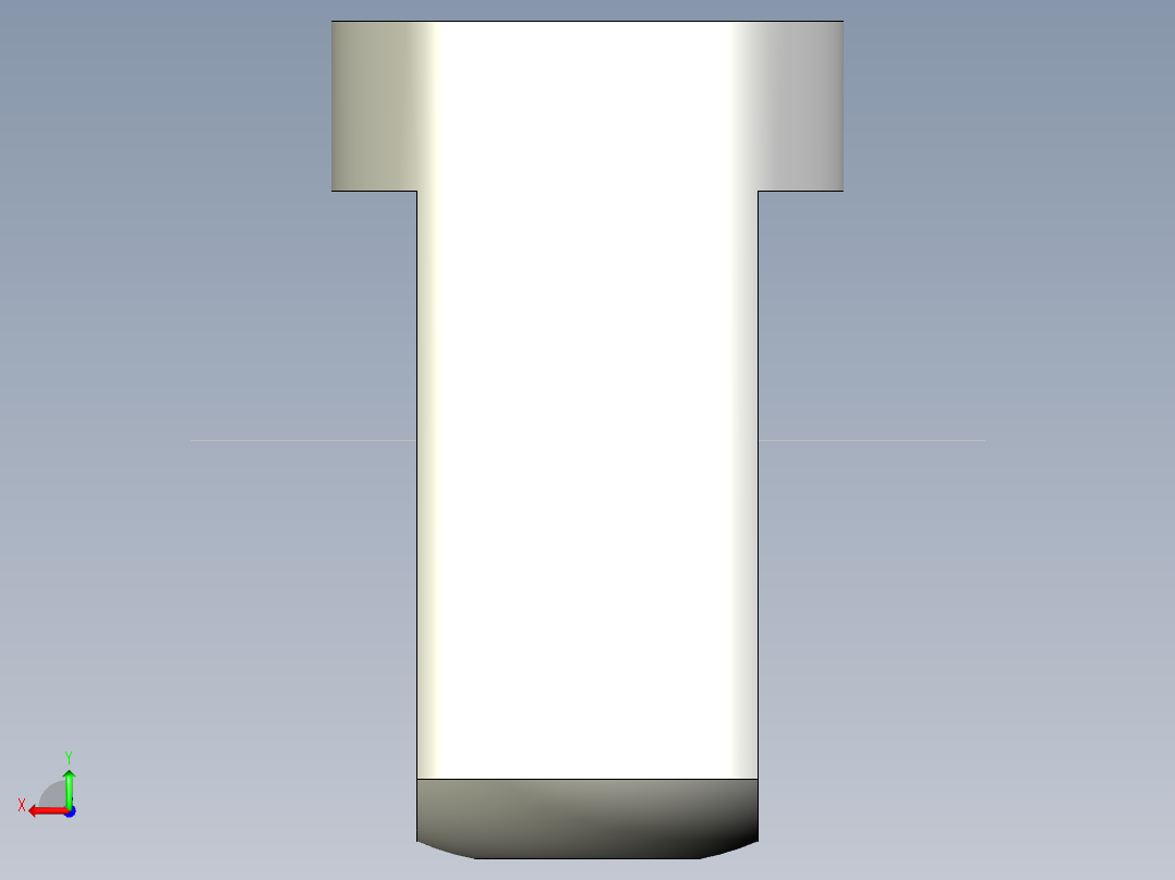 U接頭10.(B)-3D多系列多零件图纸模型后视图