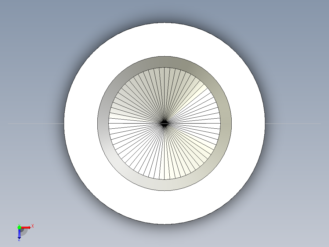 U接頭10.(B)-3D多系列多零件图纸模型俯视图