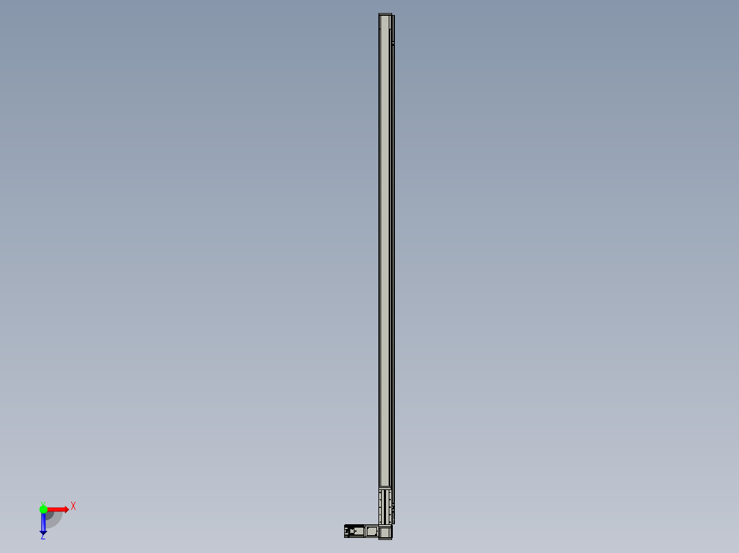 欧规系列-LB8-L150-S2800-BR-ZP75-C3俯视图