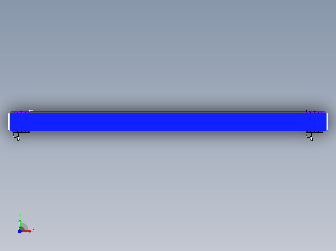 威洛博VL系列直线电机模组-2VL22H3-S3350前视图