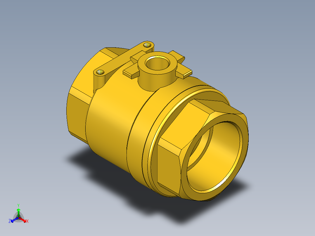 管道手动球阀-水管开关阀-手动阀门395_08_E_1_body