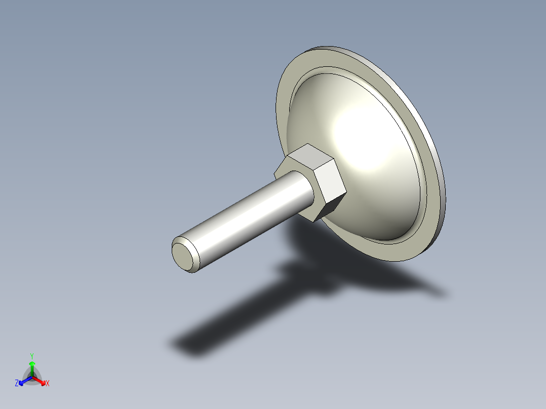 不銹鋼喇叭腳座5538-3D多系列多零件图纸模型
