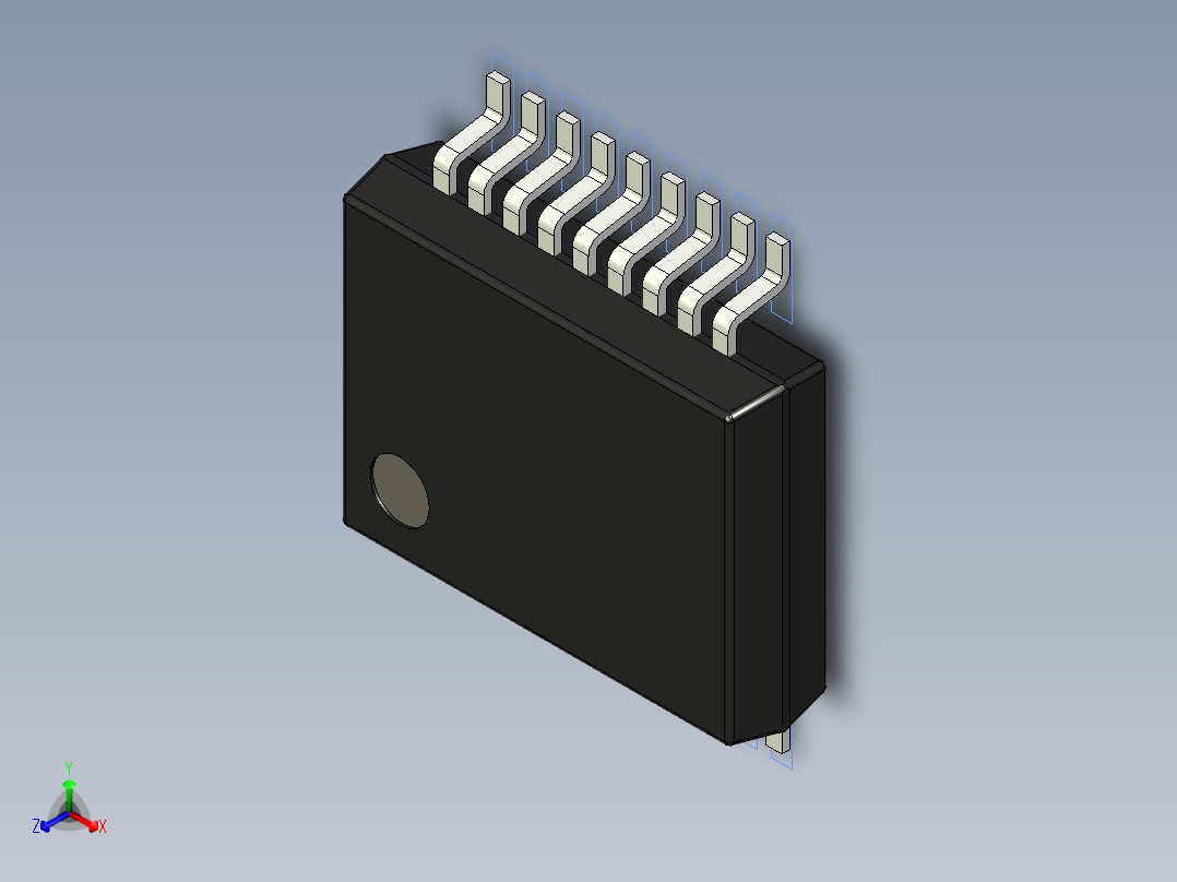 MO-150AD正等轴测图