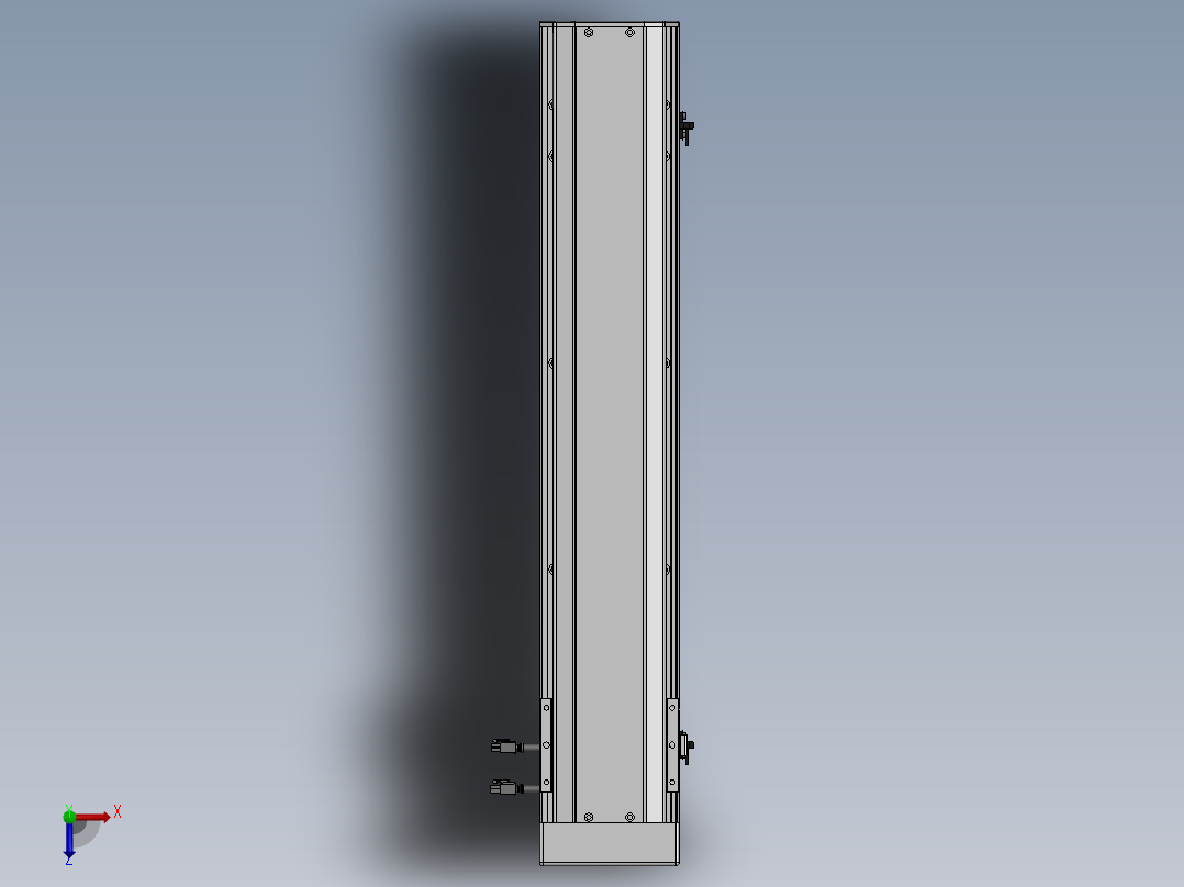 精密模组MY130-T10-600L-BM-P20B-C4-C俯视图