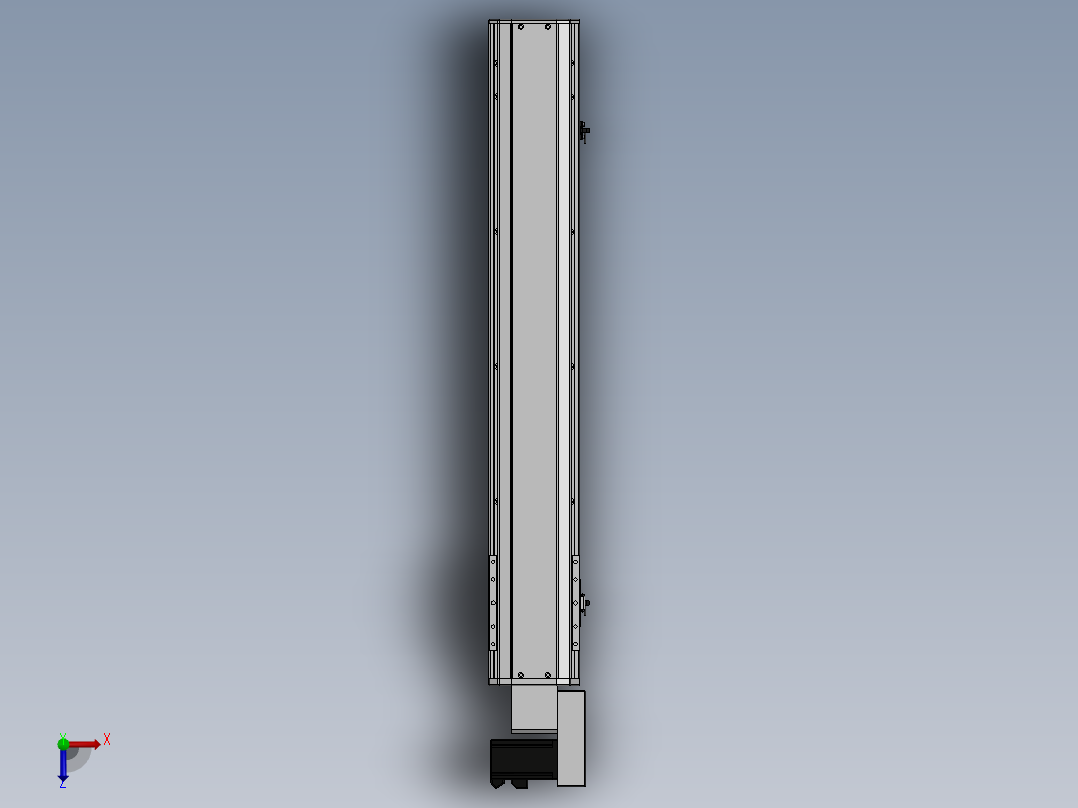 精密模组MT140-L110-700-R-M40-C4俯视图