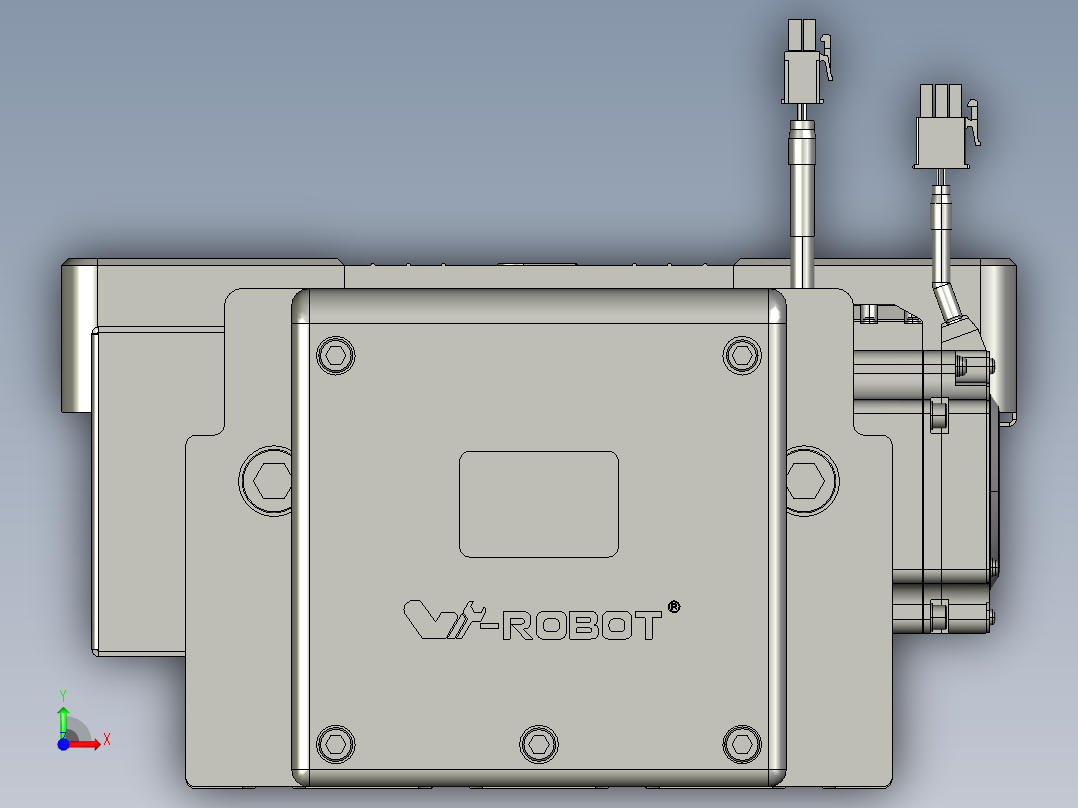威洛博直线电机模组EB20-L224-S1600-BR-ZP75-MS3-5K前视图