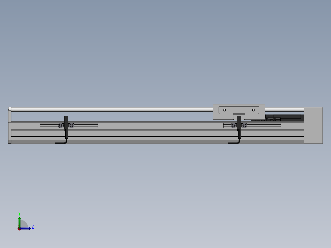 精密模组MY120-T10-300L-BL-P10B-C4-C左视图