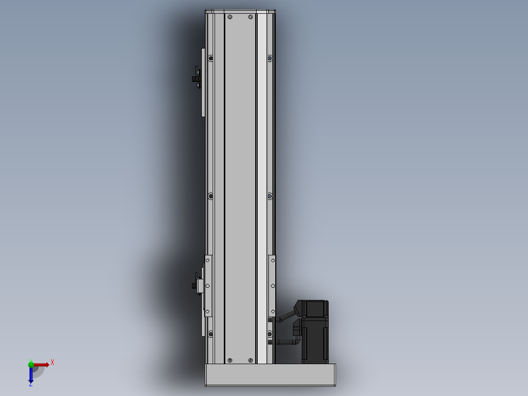 精密模组MY120-T10-300L-BL-P10B-C4-C俯视图