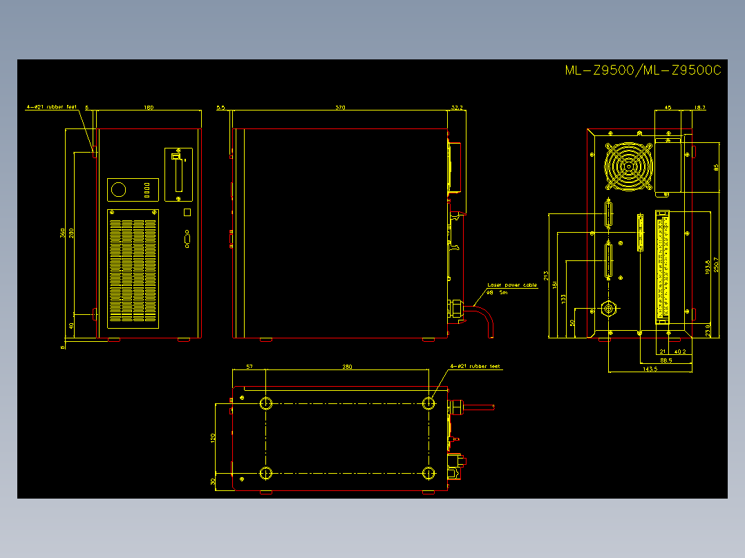 基恩士ml_z9500_cad_kc图纸模型