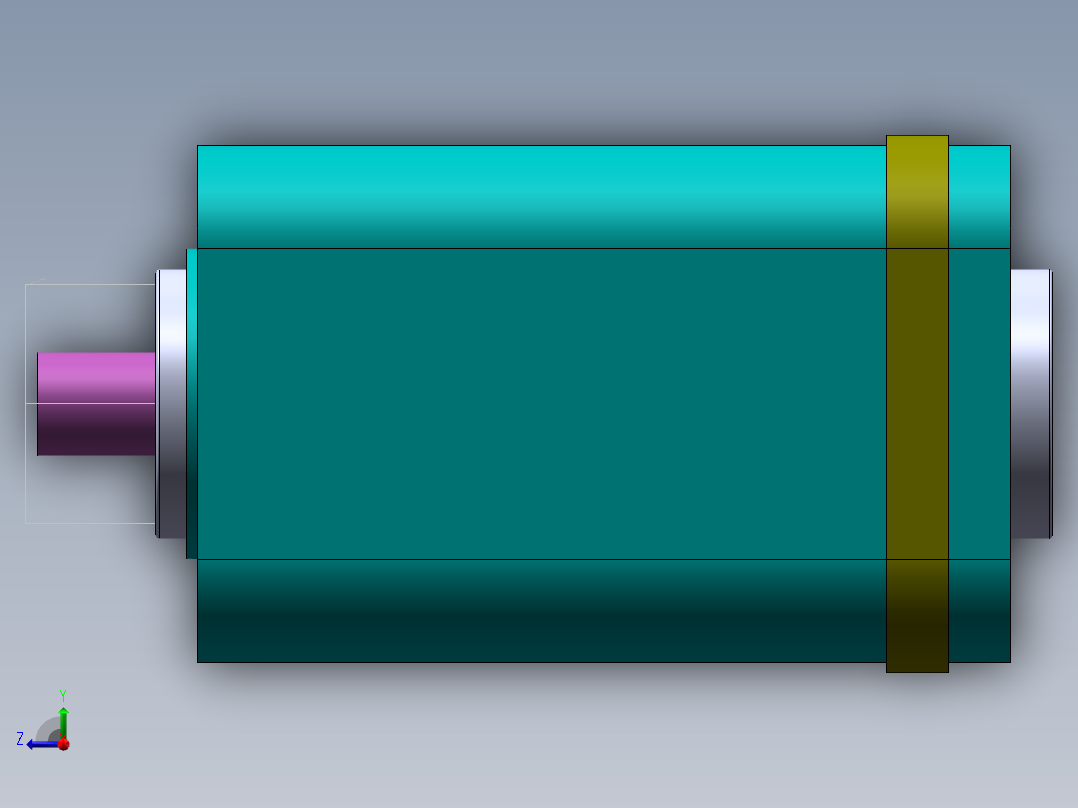 硬币分拣机右视图