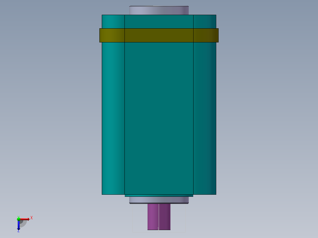 硬币分拣机俯视图
