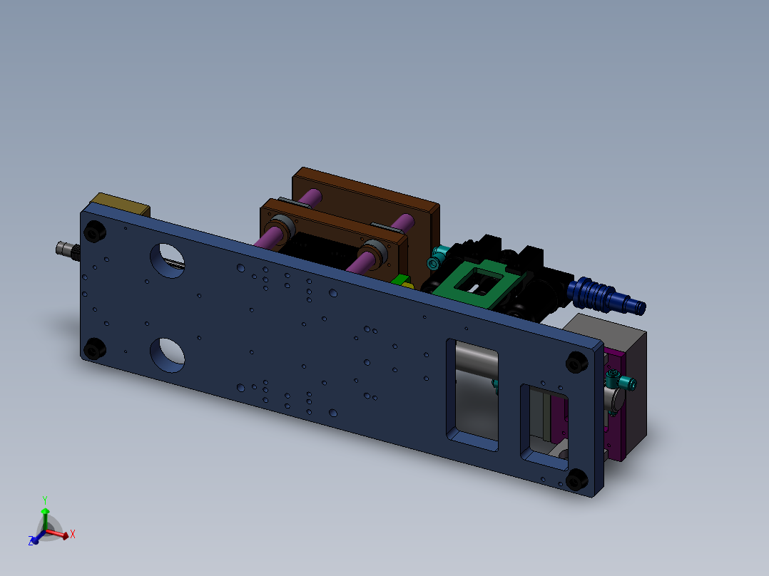 简单的压入治具