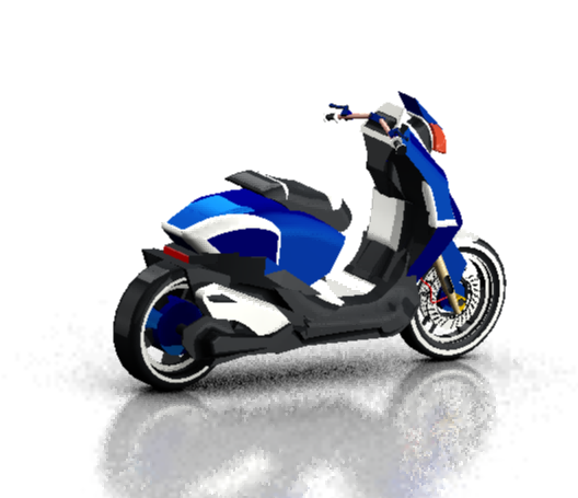 轻型电动摩托车造型