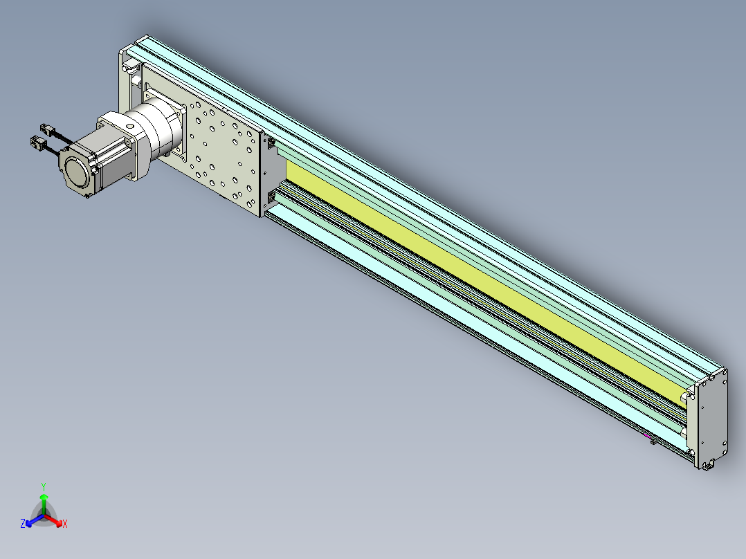 威洛博VG 系列模组VG17-L50π-S950-BC-ZP75B-C3-K正等轴测图